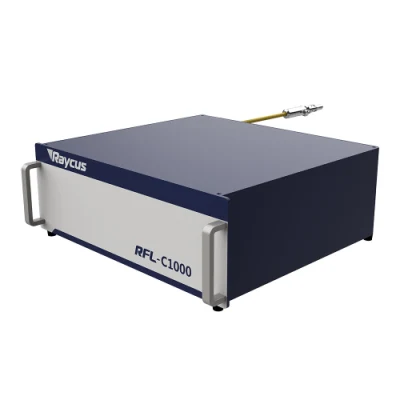 Fonte de laser de fibra Cw de módulo único Raycus 1000 W para corte de fibra Rfl-C1000