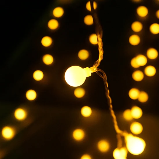 Luzes decorativas de cerejeira operadas por bateria Luz de corda de LED Luz de segurança para acampamento Caminhada Luz de corda para barraca Luz branca quente amarela Bl20205